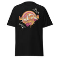 Lesbian pride flag all-over print tee, view 2 — Rose Gold Co