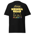 "Proud Mama Bear" LGBT ally support tee, view 5 — Rose Gold Co