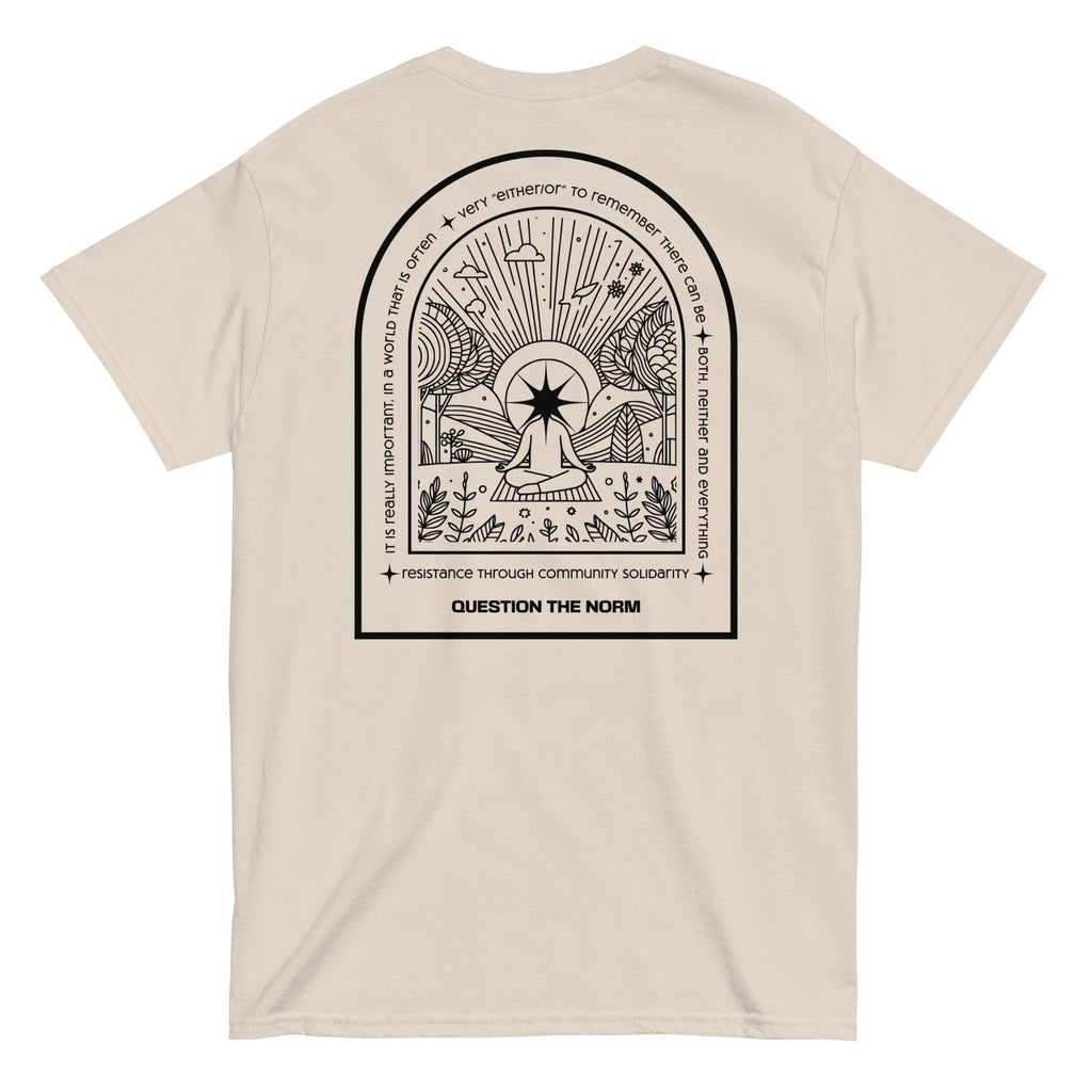 Cisn't Question the Norm premium tee, view 19 — Rose Gold Co
