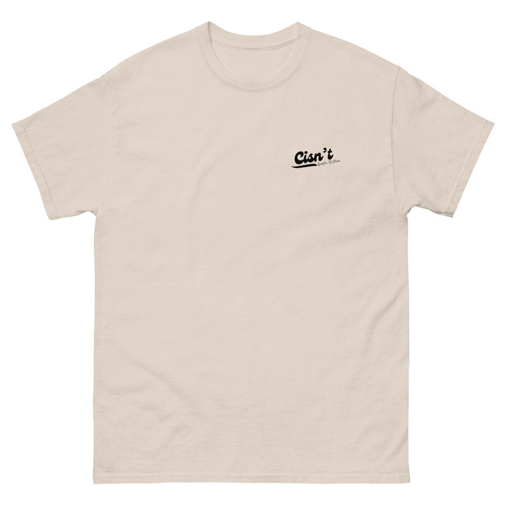 Cisn't Question the Norm premium tee, view 6 — Rose Gold Co