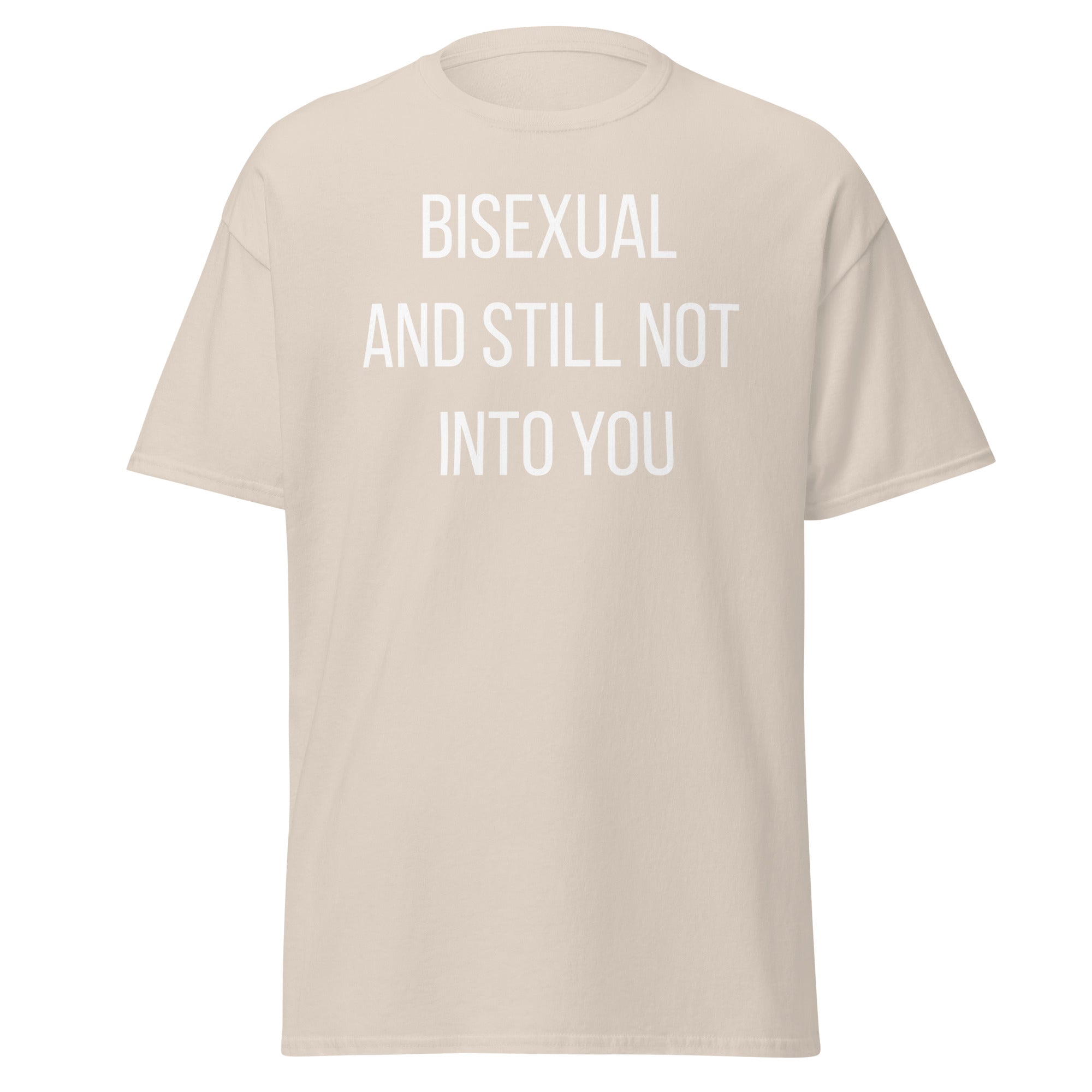 "Both Is Good" bisexual pride meme tee, view 3 — Rose Gold Co
