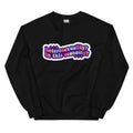 "Heterosexuality" deadpan slogan crewneck sweatshirt, view 4 — Rose Gold Co