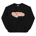 "No Hetero" slogan crewneck sweatshirt, view 4 — Rose Gold Co