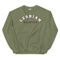 Lesbian Auntie sweatshirt, view 3 — Rose Gold Co