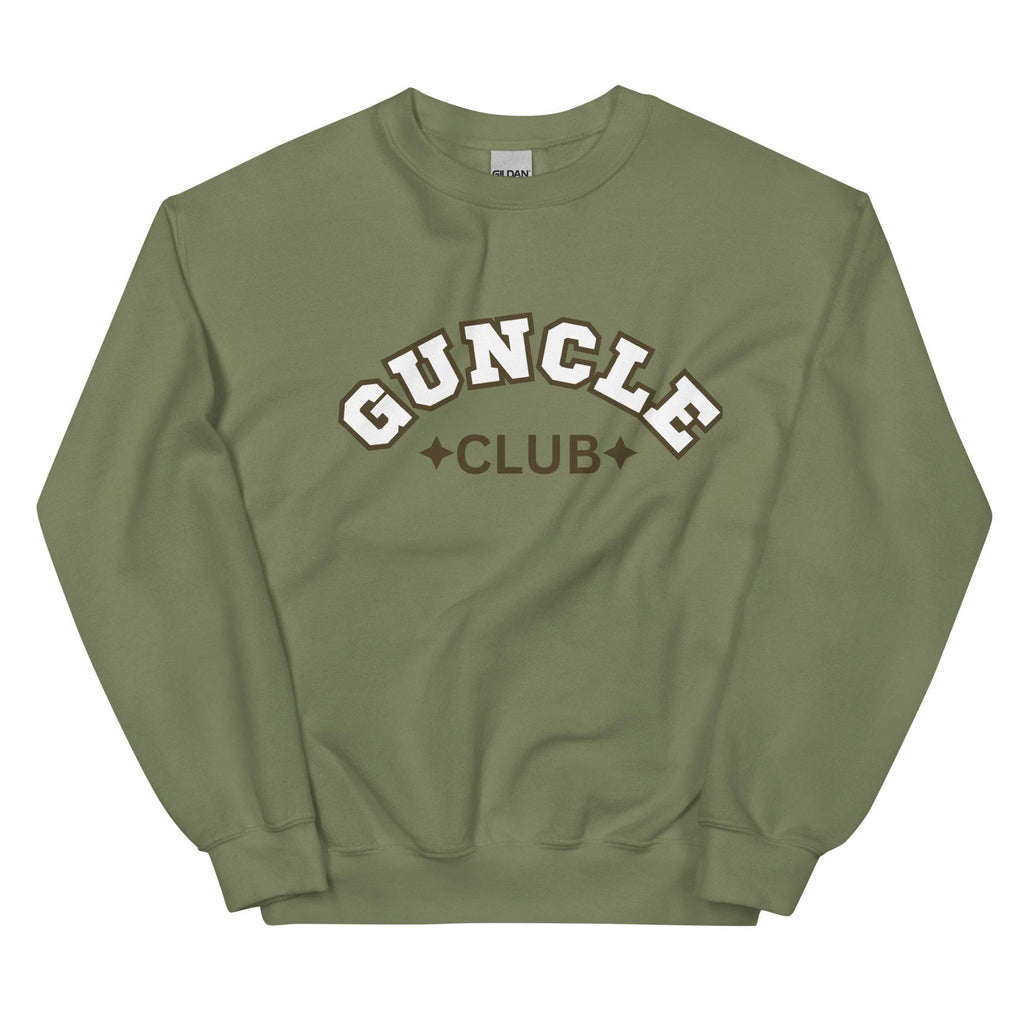 Guncle Gay Uncle Club sweatshirt, view 5 — Rose Gold Co