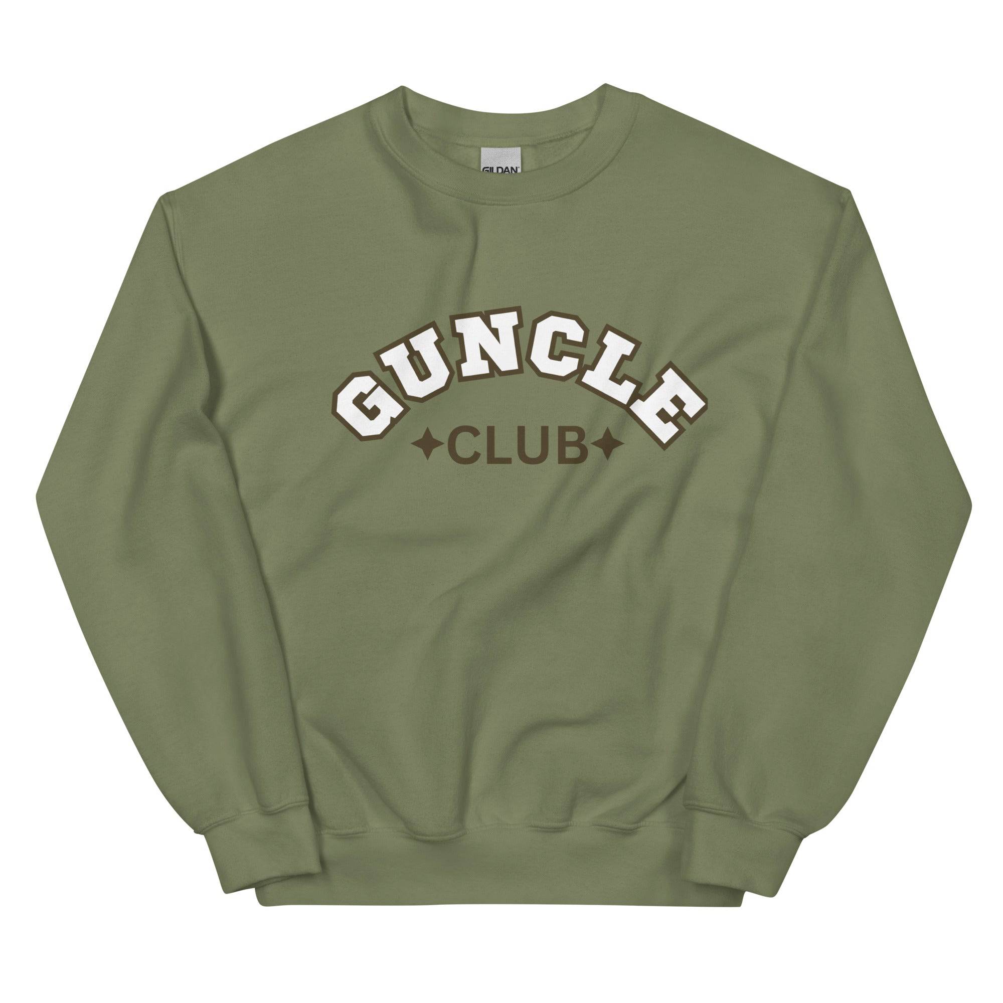 Guncle Gay Uncle Club sweatshirt, view 5 — Rose Gold Co