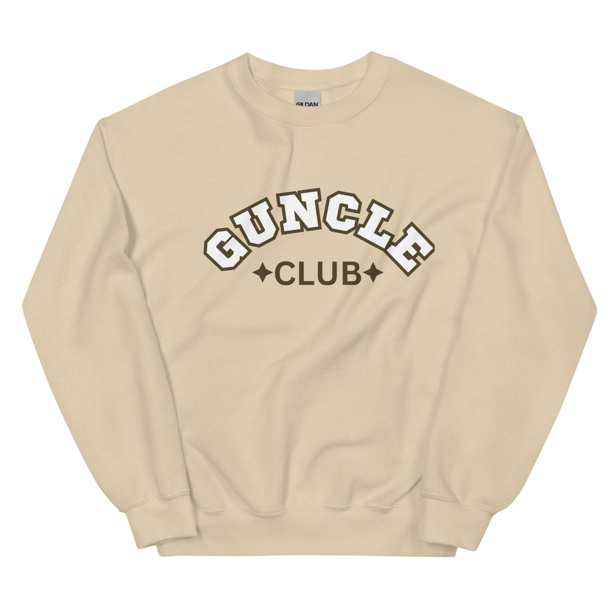 Guncle Gay Uncle Club sweatshirt, view 7 — Rose Gold Co
