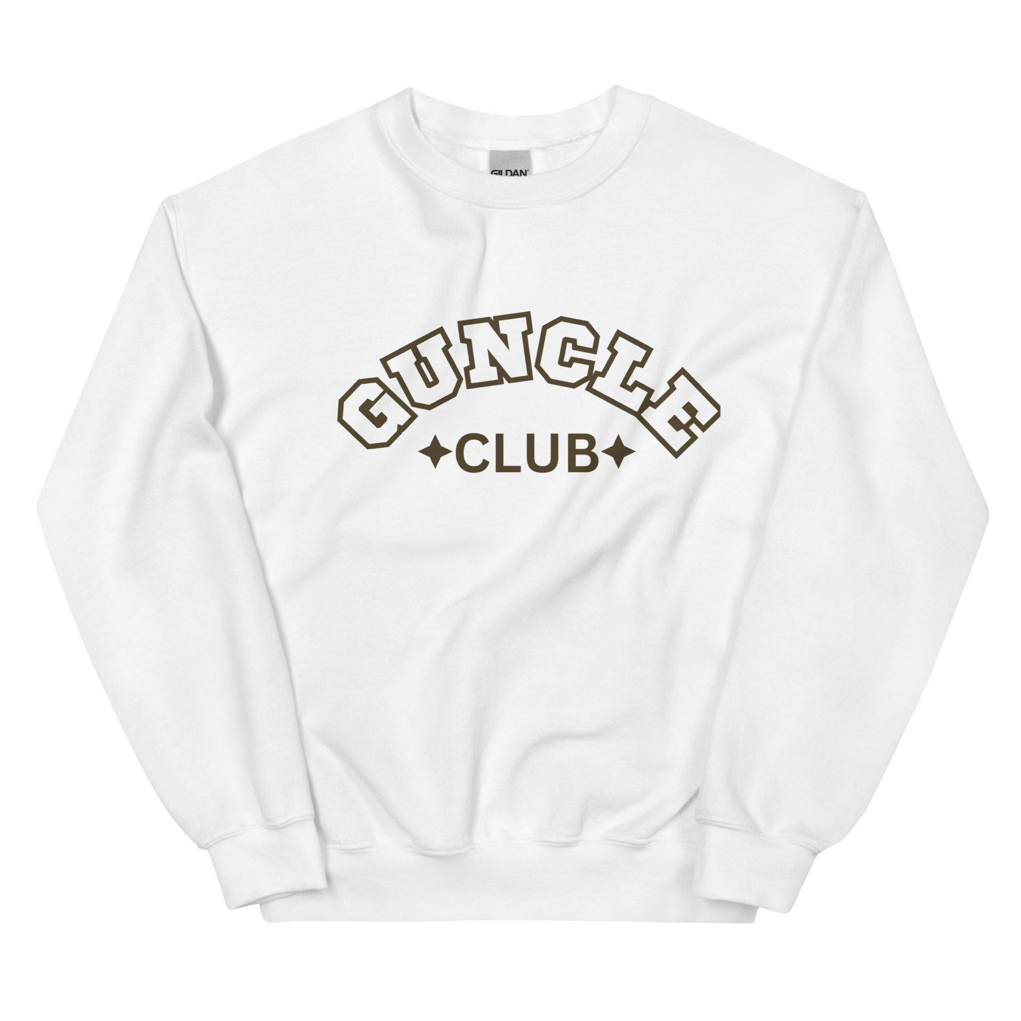 Guncle Gay Uncle Club sweatshirt, view 2 — Rose Gold Co
