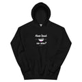 How About No One? asexual hoodie, front view — Rose Gold Co