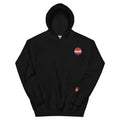 Melting Lesbian Pride embroidered hoodie, view 5 — Rose Gold Co