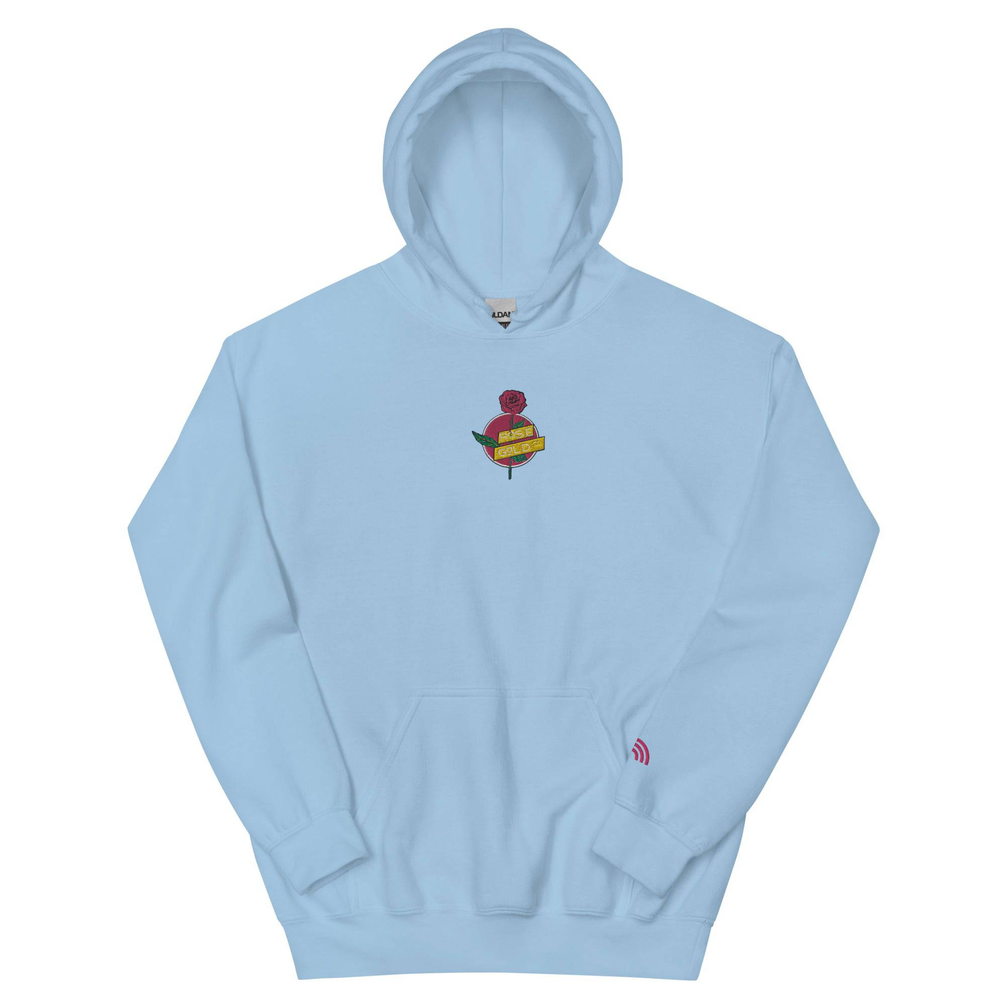 Rose Gold Co. logo hoodie, view 6 — Rose Gold Co