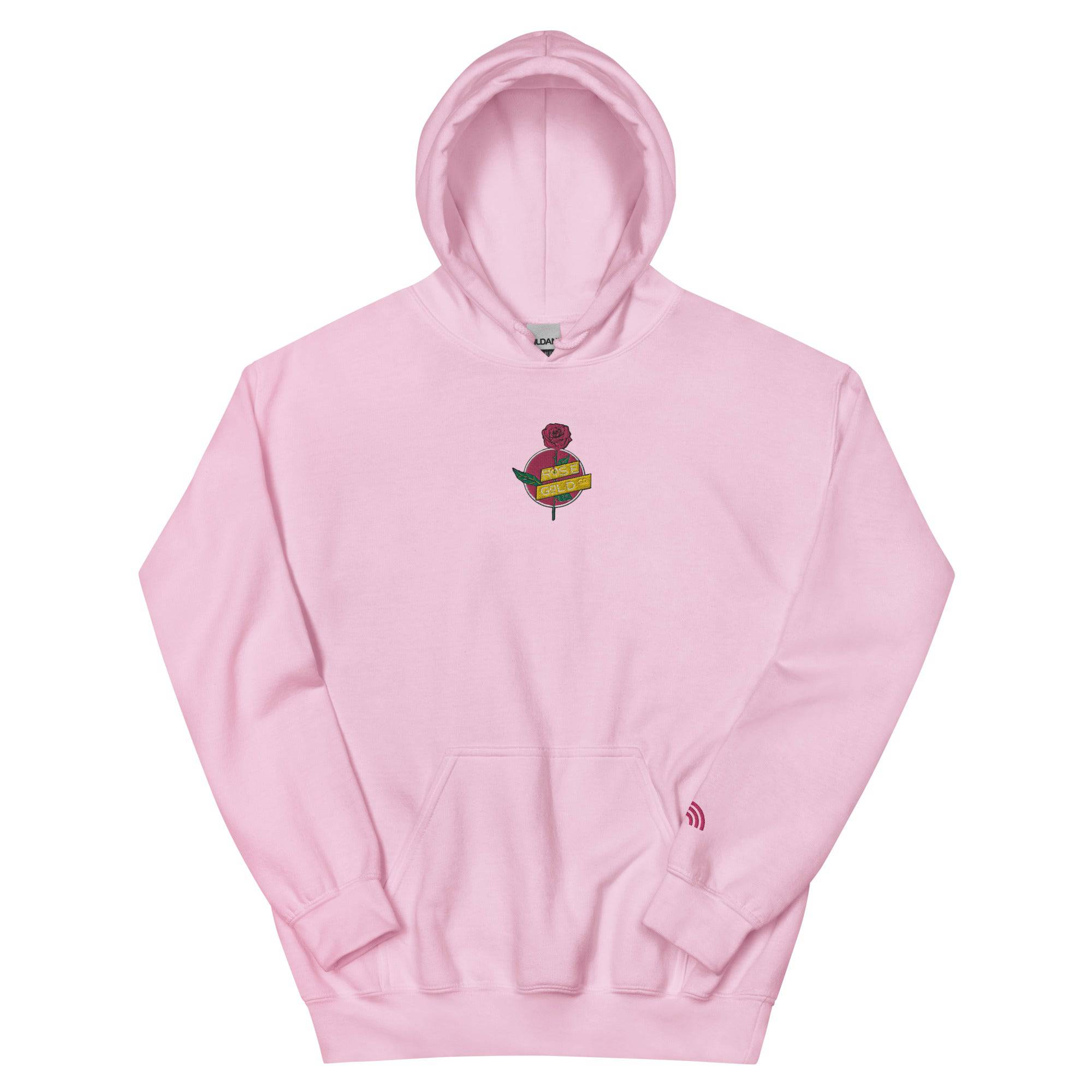 Rose Gold Co. logo hoodie, view 7 — Rose Gold Co