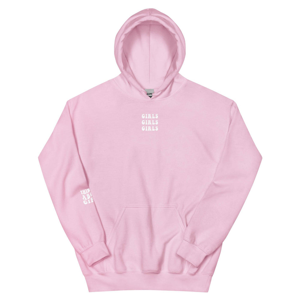 Some Girls Kiss Girls hoodie, view 8 — Rose Gold Co