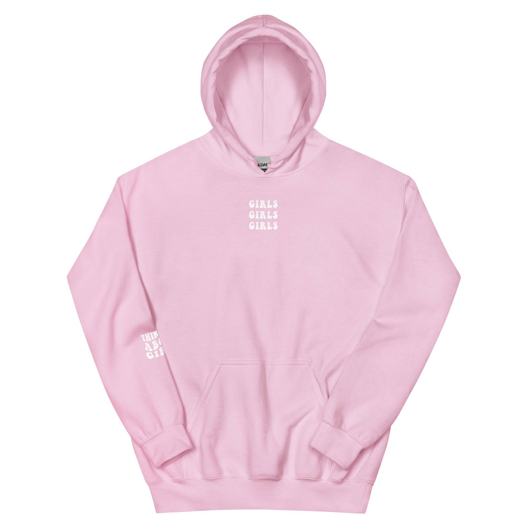 Some Girls Kiss Girls hoodie, view 8 — Rose Gold Co