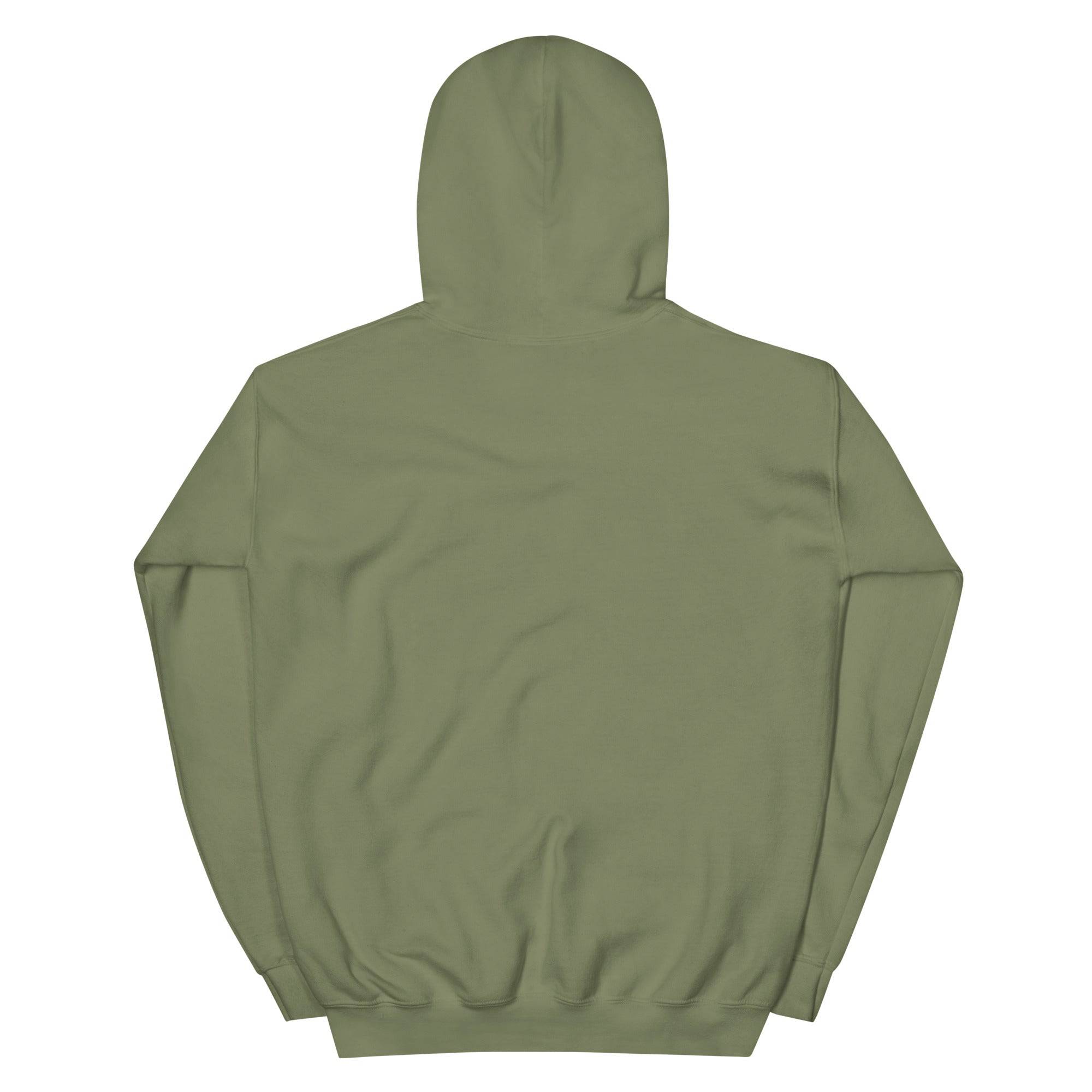 Demigirl Dripping Heart hoodie, view 6 — Rose Gold Co