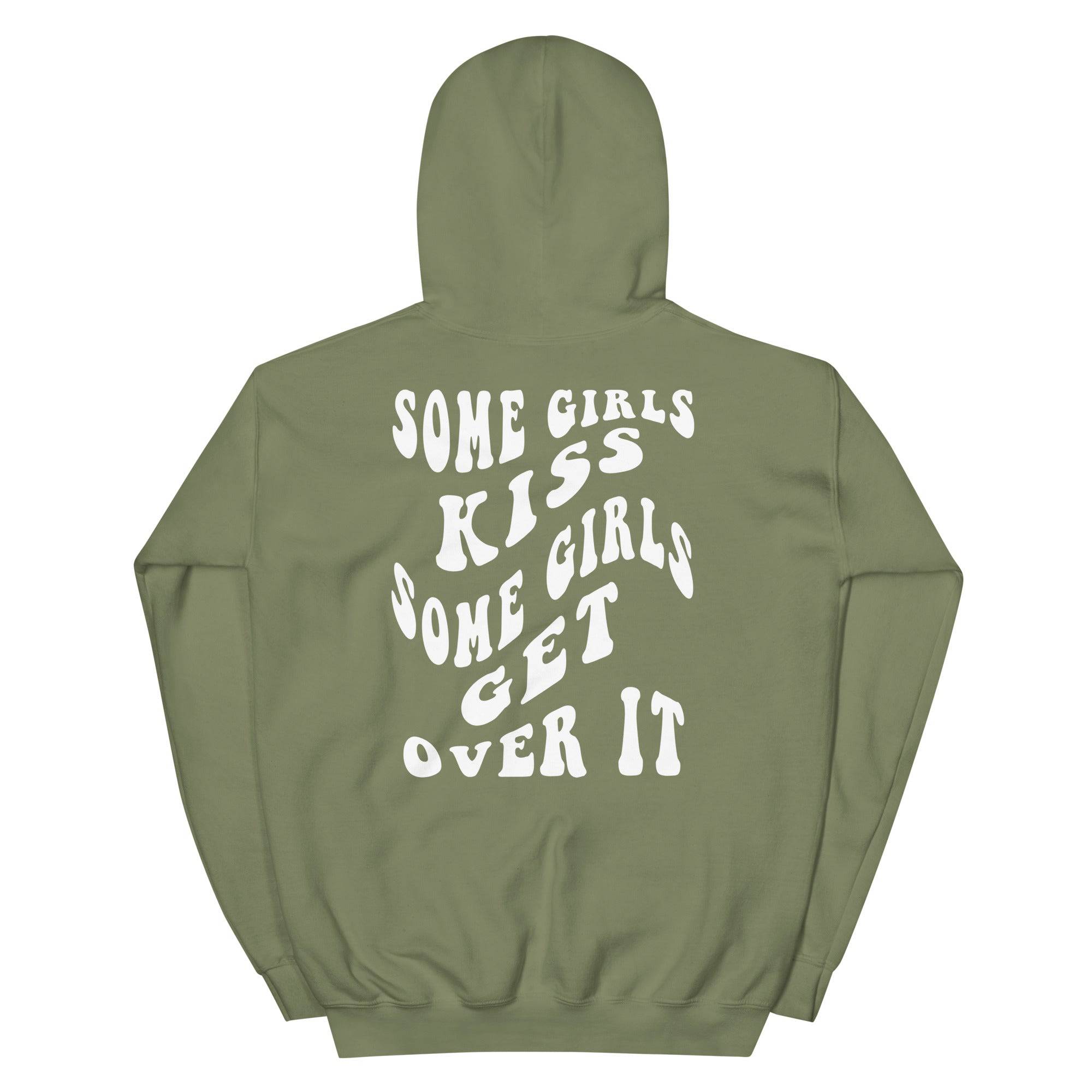 Some Girls Kiss Girls hoodie, view 5 — Rose Gold Co