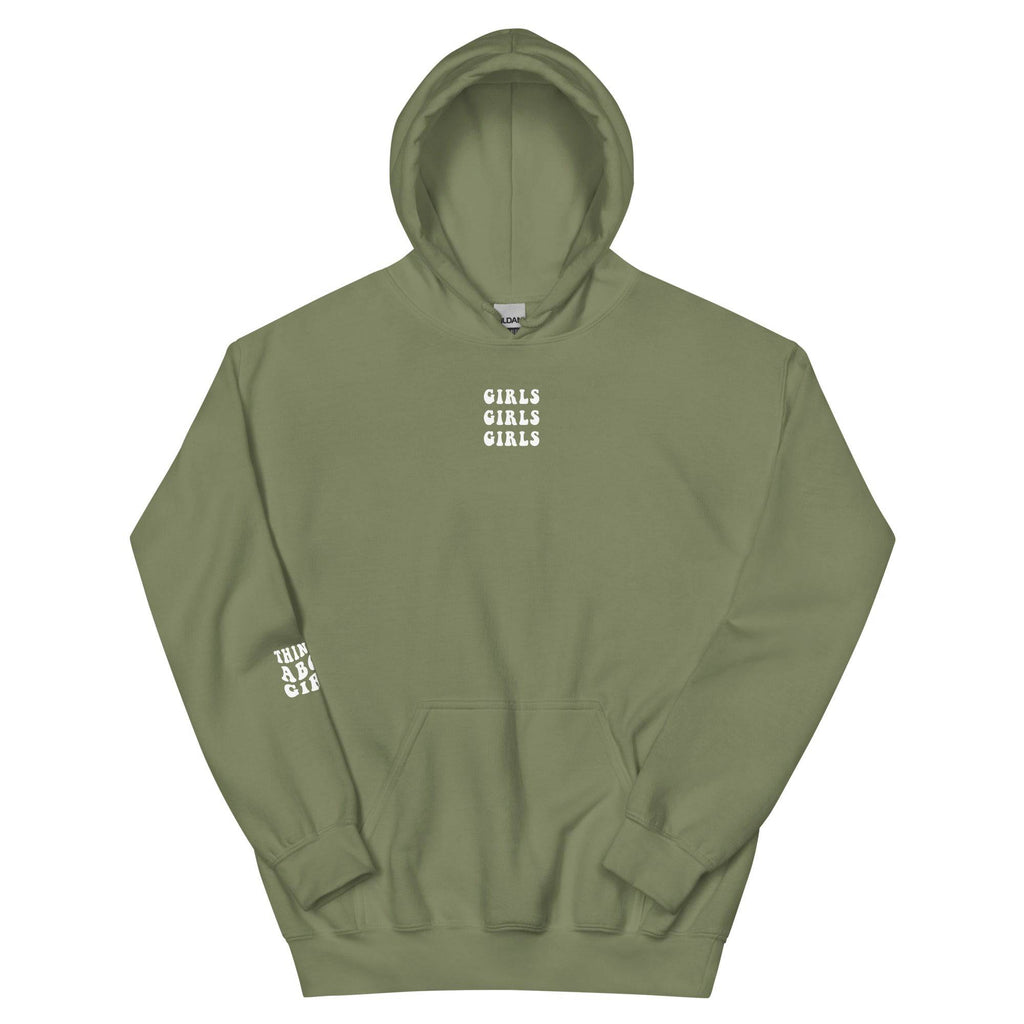 Some Girls Kiss Girls hoodie, view 9 — Rose Gold Co