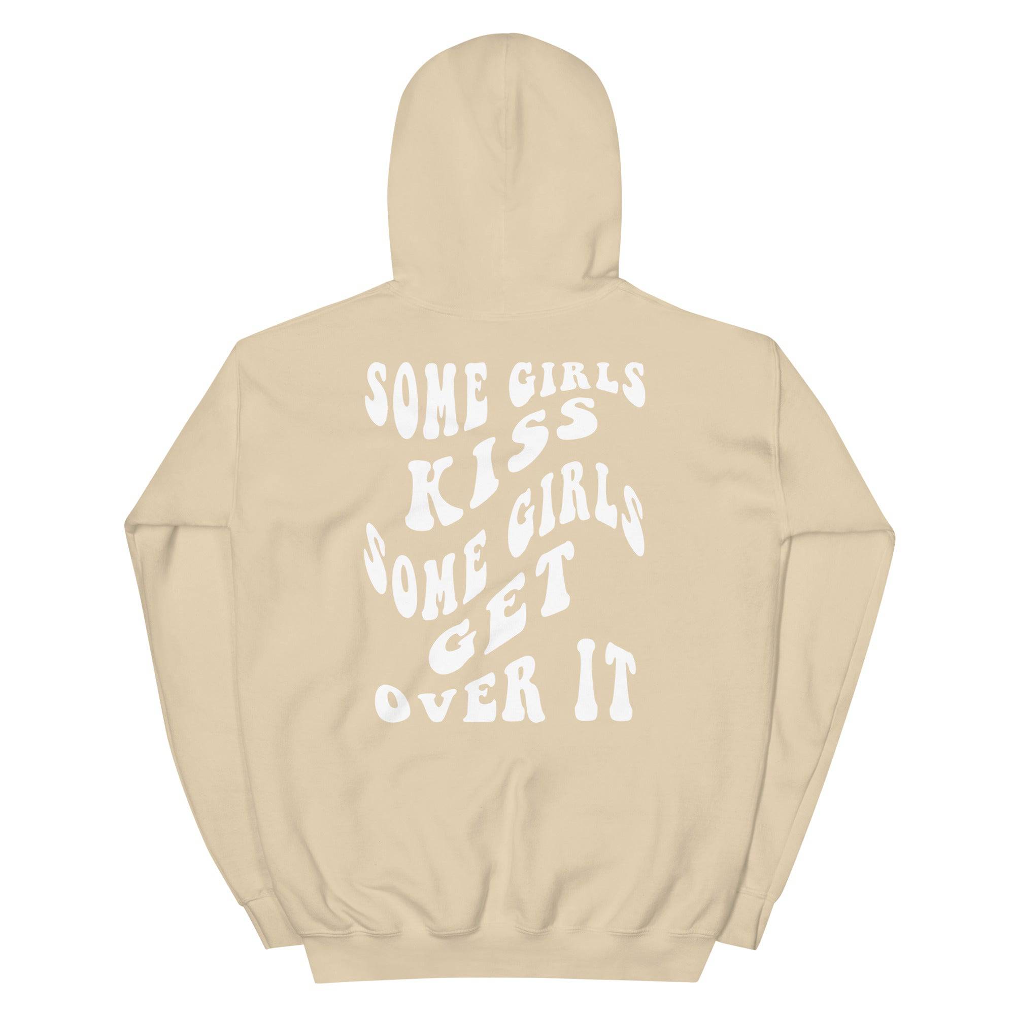 Some Girls Kiss Girls hoodie, view 6 — Rose Gold Co
