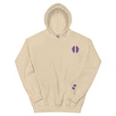 Premium Melting Trans Pride Embroidered Hoodie - Rose Gold Co. Shop