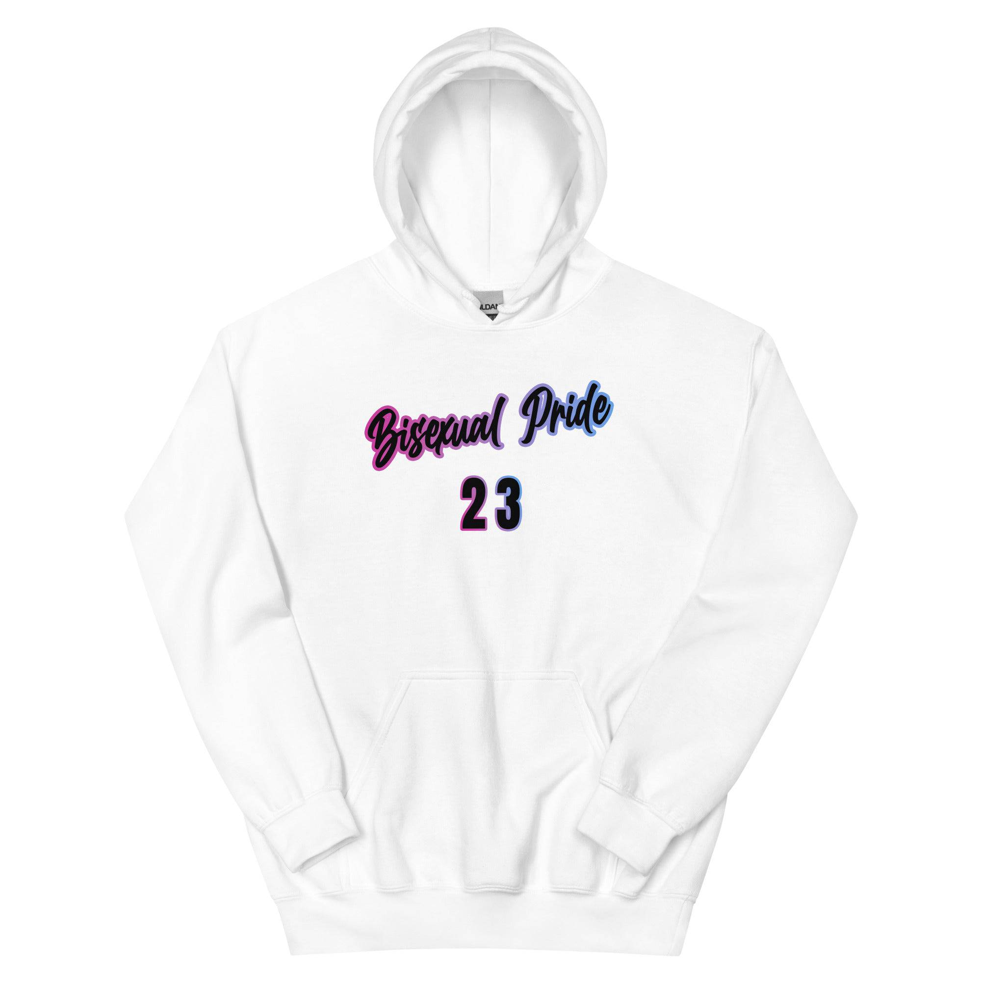 Bisexual Pride Gradient hoodie, view 6 — Rose Gold Co