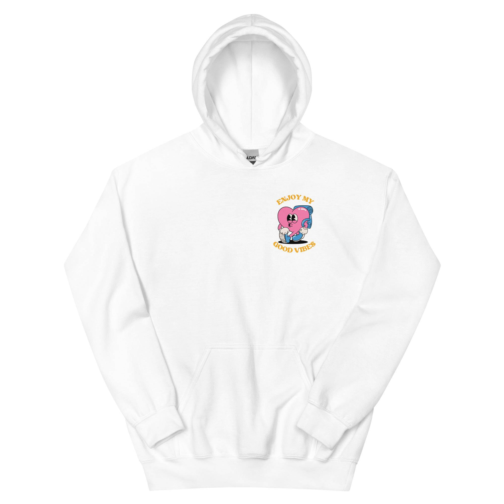 Kissing Girls Living My Best Life hoodie, view 13 — Rose Gold Co