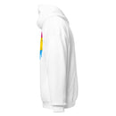 Premium Melting Pansexual Pride Embroidered Hoodie - Rose Gold Co. Shop