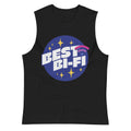Best Bi-Fi bisexual pride tank top, view 4 — Rose Gold Co