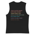Lesbian Rules rainbow tank top, view 7 — Rose Gold Co