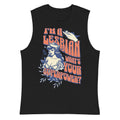 I'm A Lesbian What's Your Super Power tank top, view 7 — Rose Gold Co