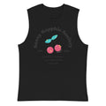 Sassy Sapphic Society loose tank top, view 7 — Rose Gold Co