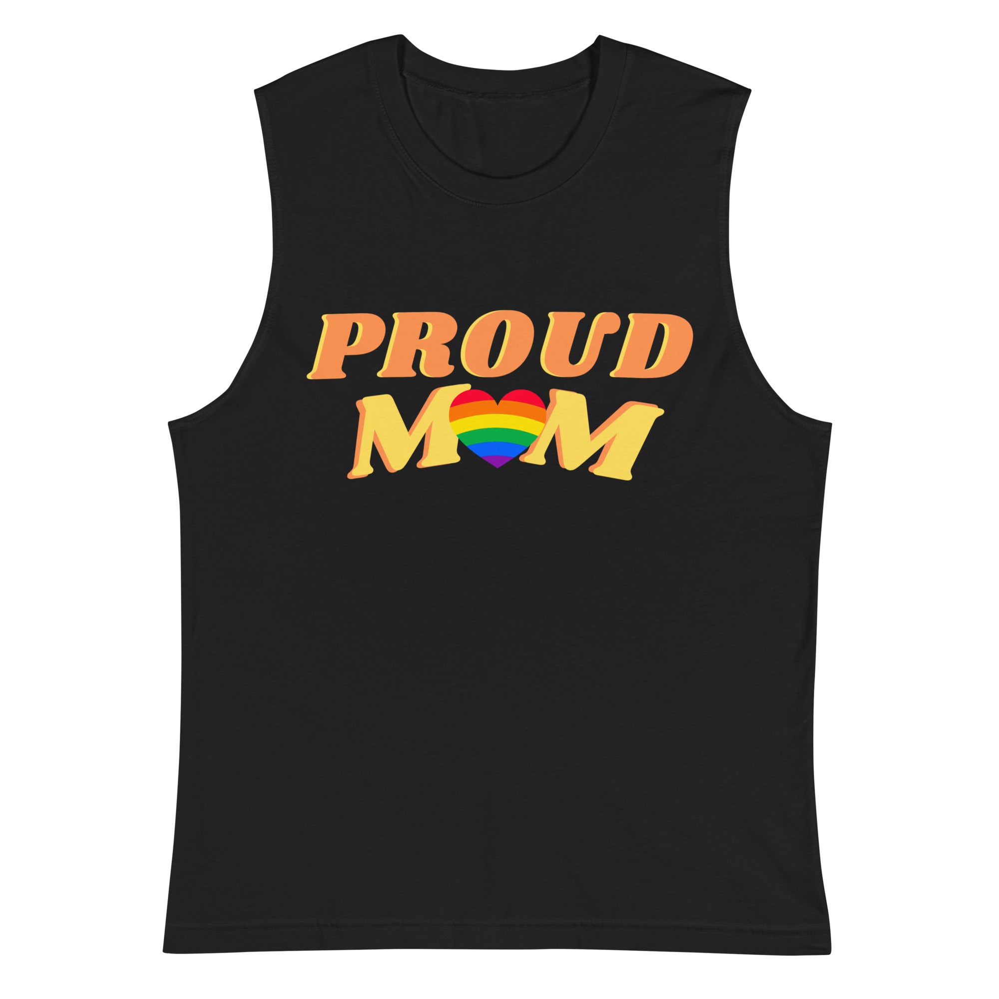 Proud Mom LGBT pride tank top, view 6 — Rose Gold Co