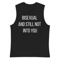 Bisexual and Still Not Into You tank top, view 3 — Rose Gold Co