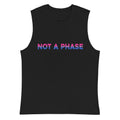 Not a Phase bi pride tank top, view 5 — Rose Gold Co