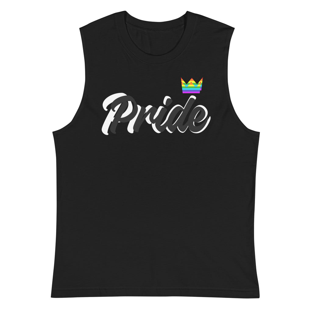 Pride 21 Respect My Pronouns tank top, view 7 — Rose Gold Co