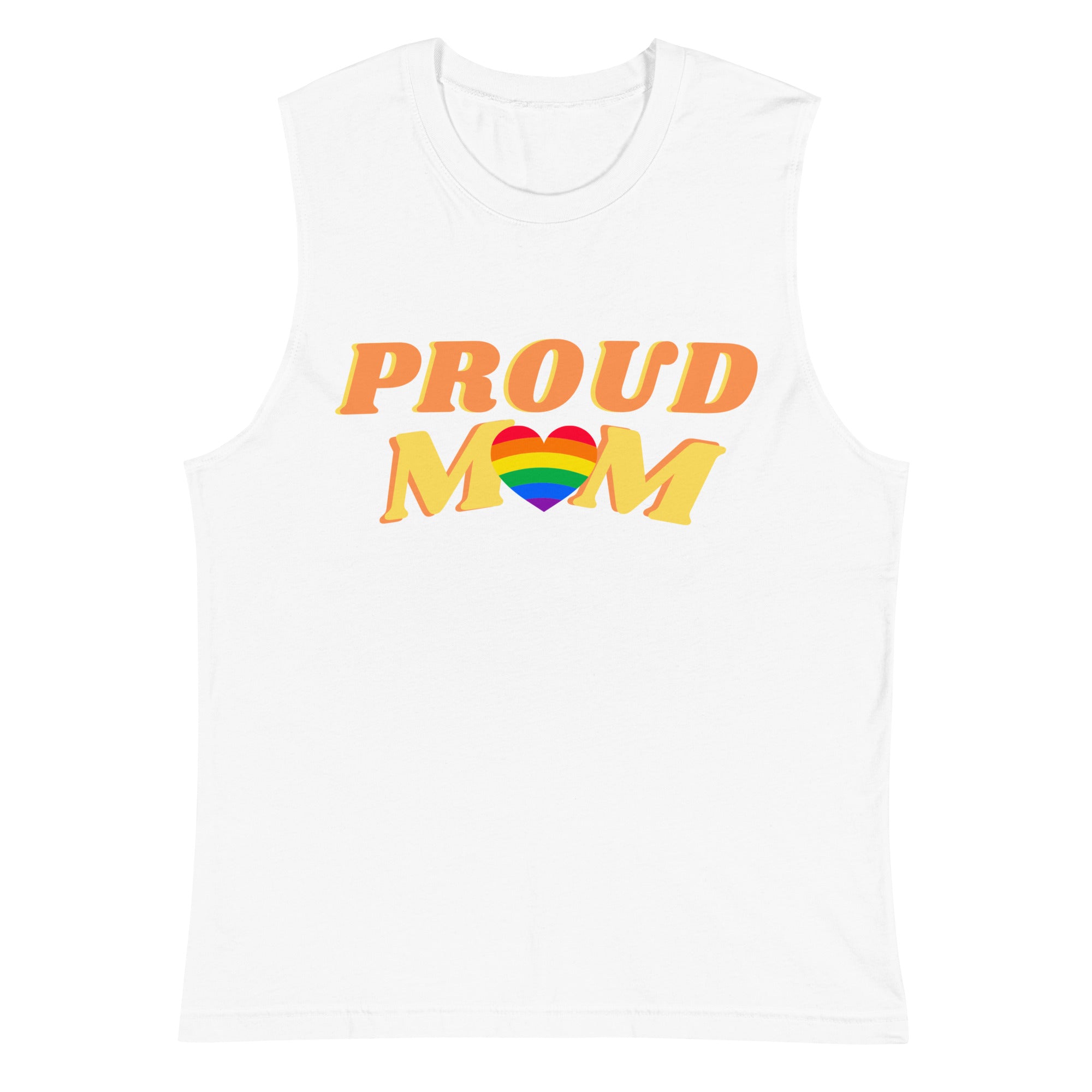 Proud Mom LGBT pride tank top, view 7 — Rose Gold Co