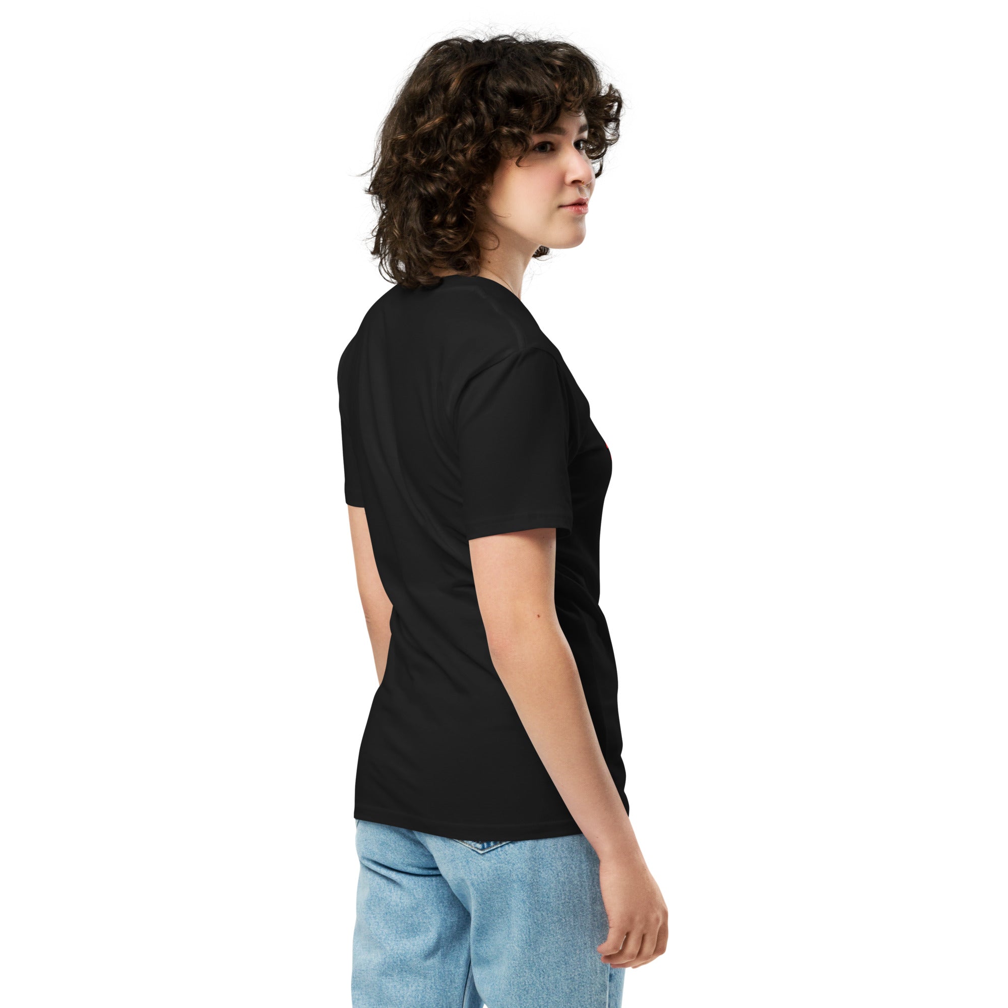 Kindness Is Cool premium tee, view 5 — Rose Gold Co