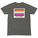 Not A Phase Lesbian Pride Polaroid T-Shirt - Rose Gold Co. Shop