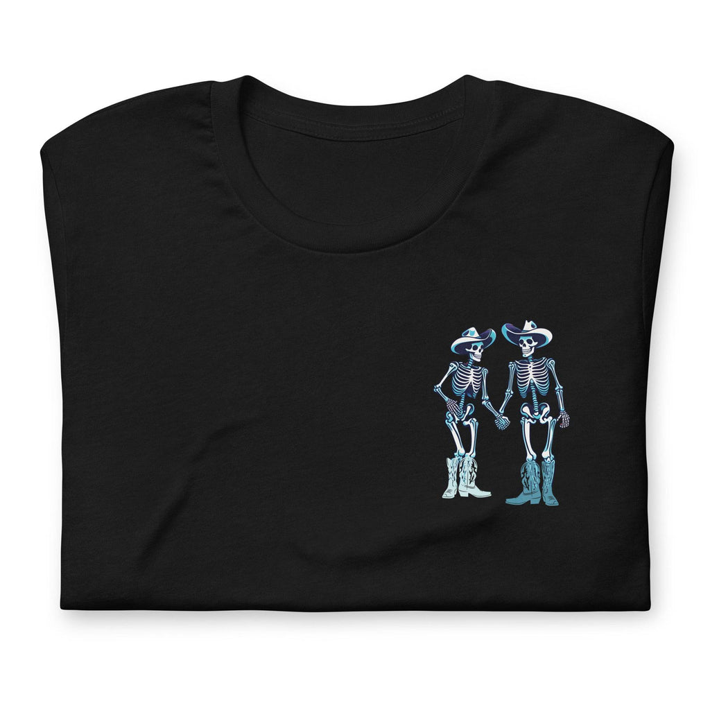 Love Is Love Skeleton tee, view 4 — Rose Gold Co