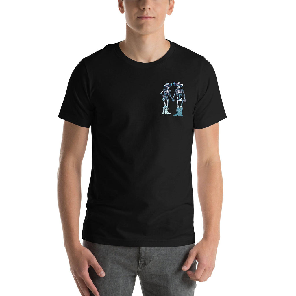 Love Is Love Skeleton tee, view 7 — Rose Gold Co