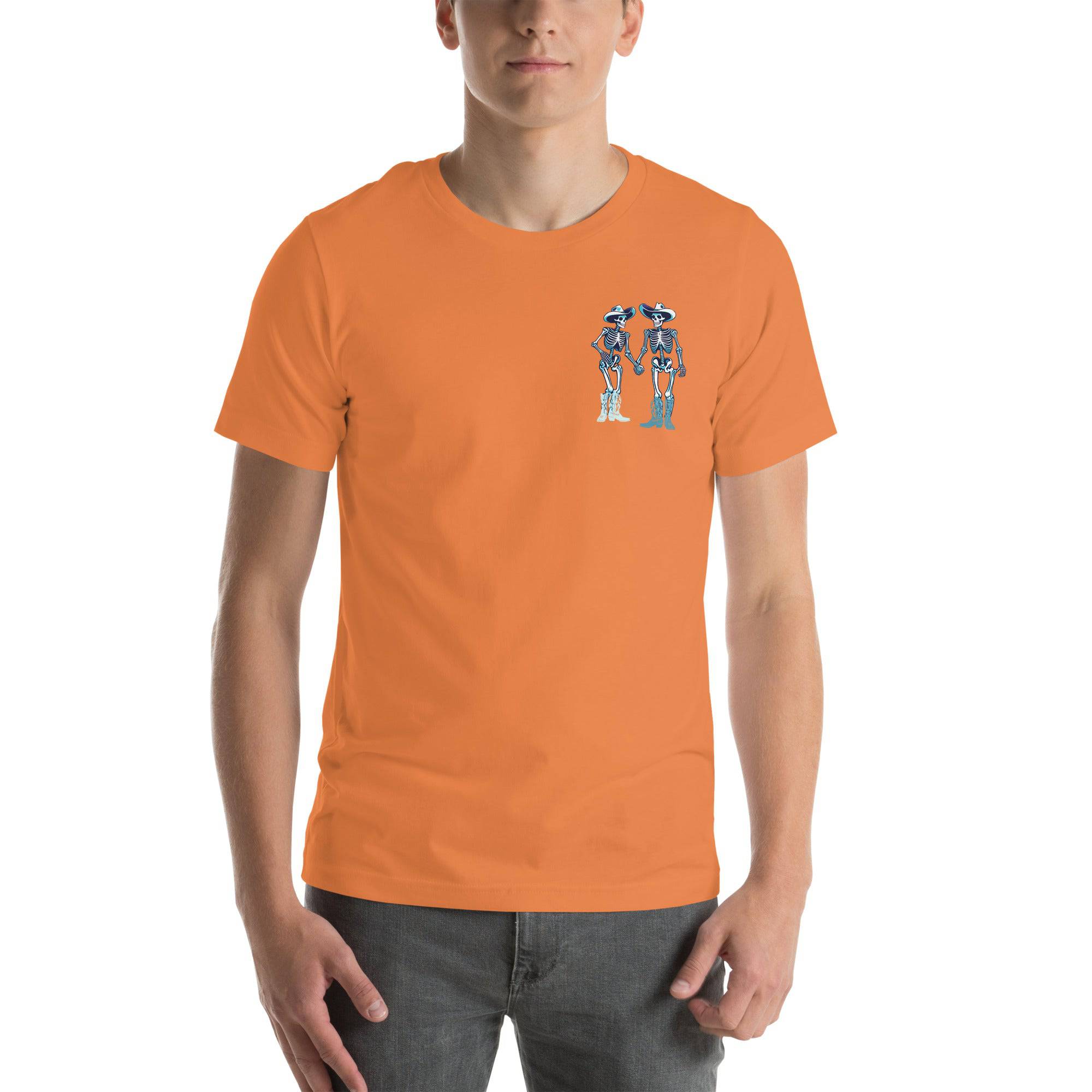 Love Is Love Skeleton tee, view 12 — Rose Gold Co