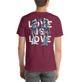 Love Is Love Skeleton tee, view 9 — Rose Gold Co