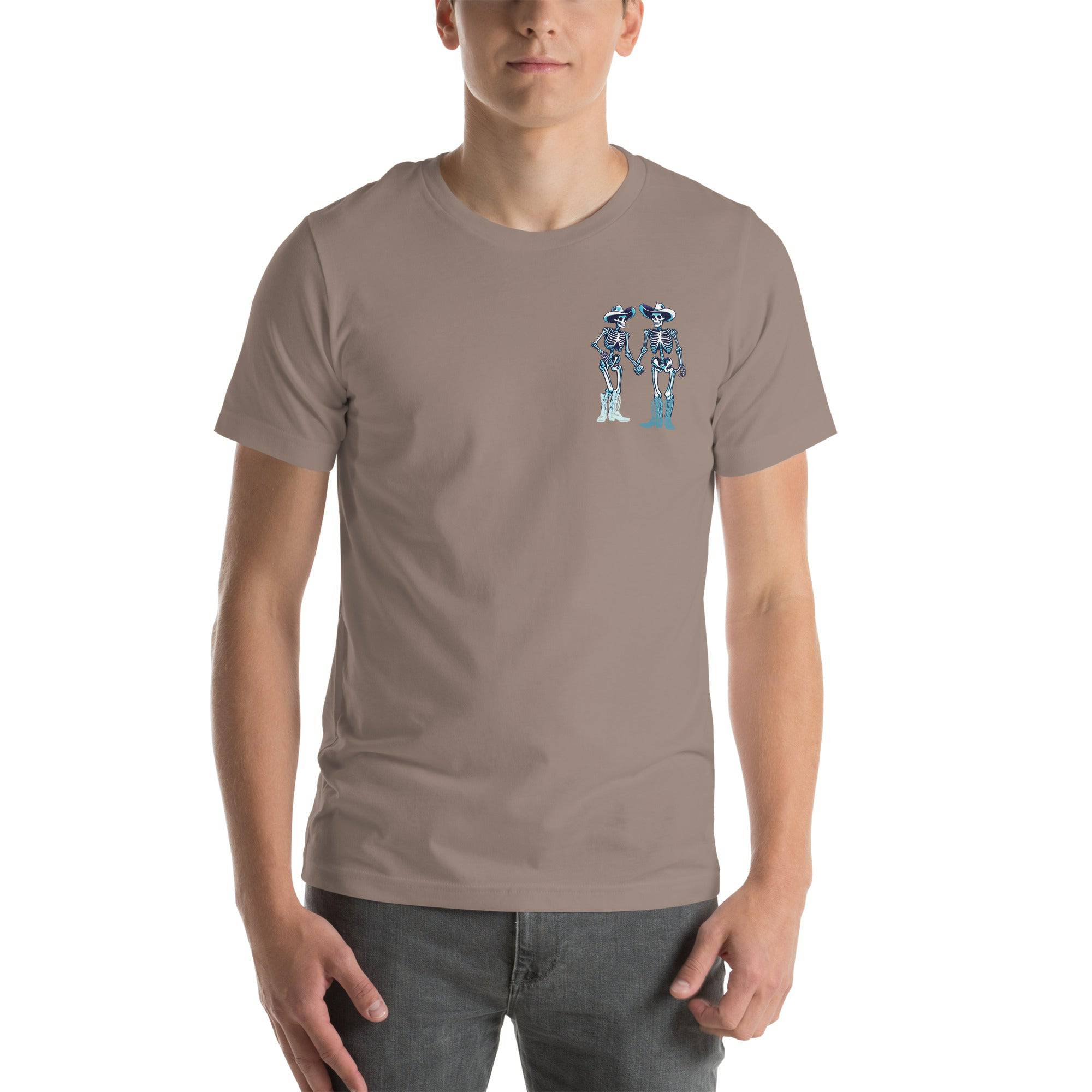 Love Is Love Skeleton tee, view 10 — Rose Gold Co