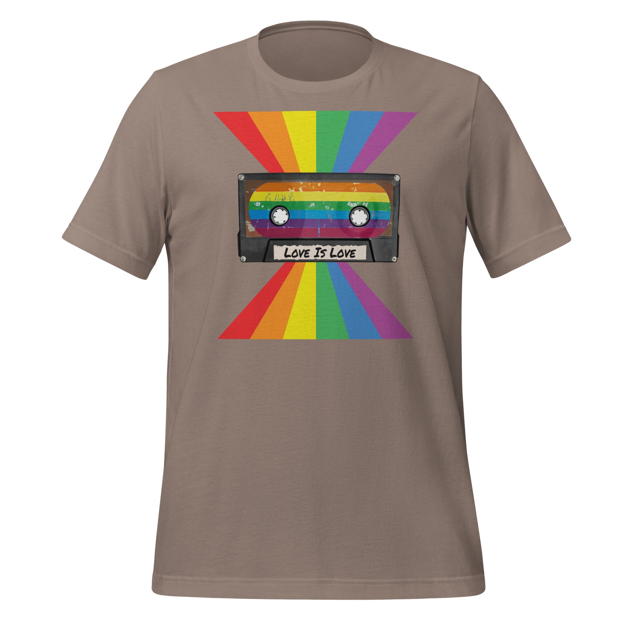 Love Is Love gay pride tee — Rose Gold Co