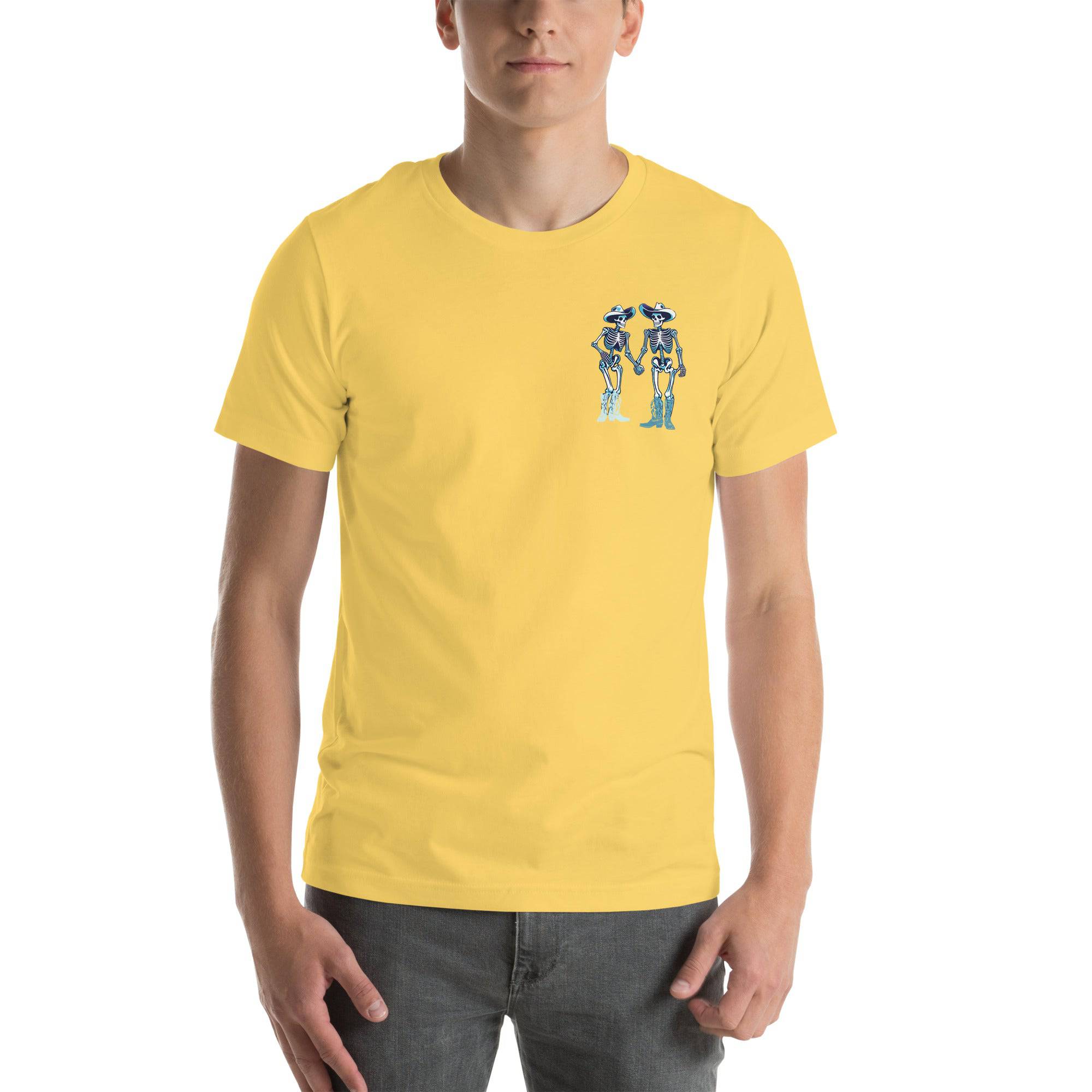 Love Is Love Skeleton tee, view 18 — Rose Gold Co