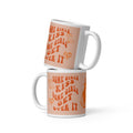 Some Girls Kiss Girls Get Over It white glossy mug — Rose Gold Co