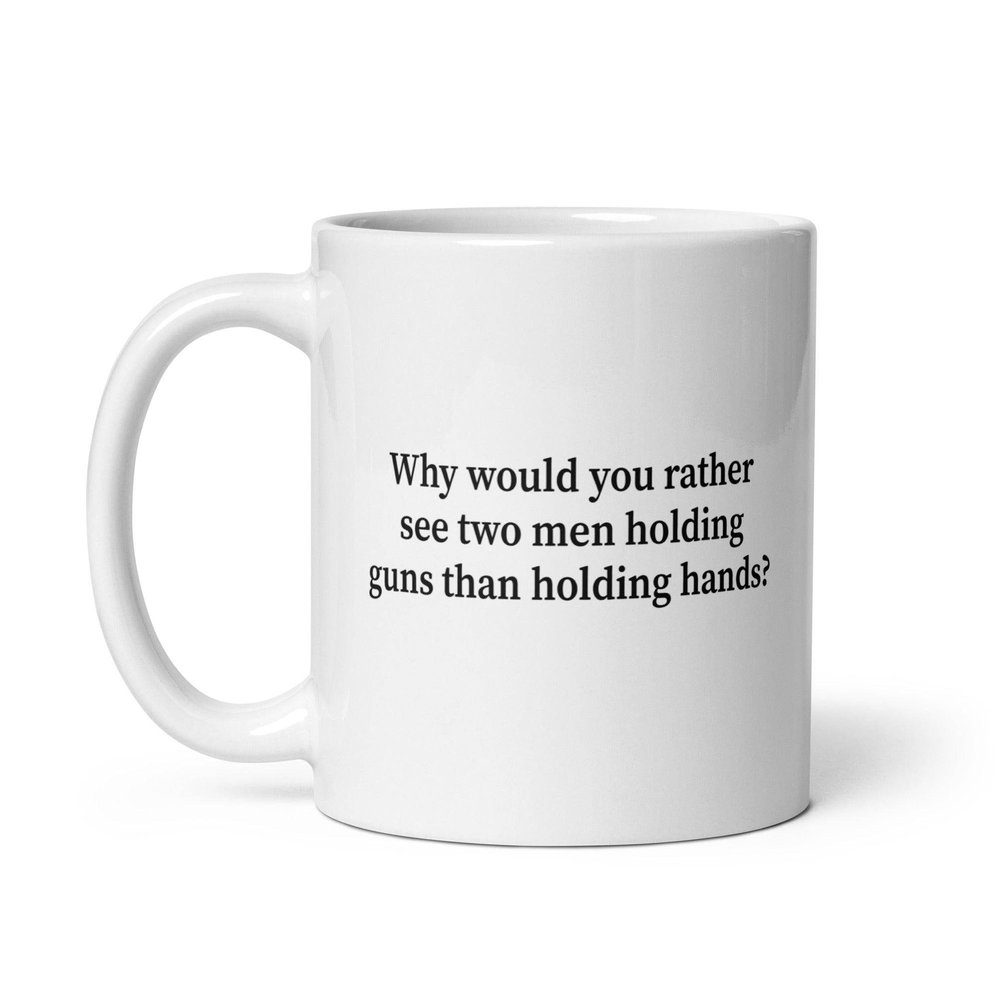 Would You Rather See white glossy mug — Rose Gold Co