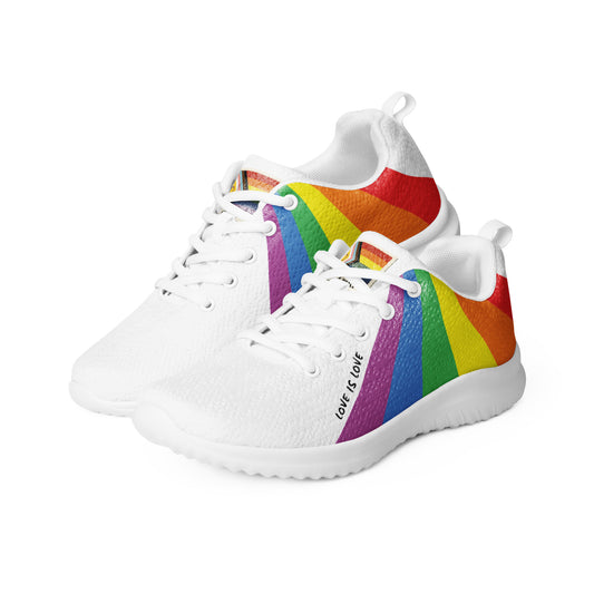 Women’s Rainbow Pride Running Shoes - Rose Gold Co. Shop