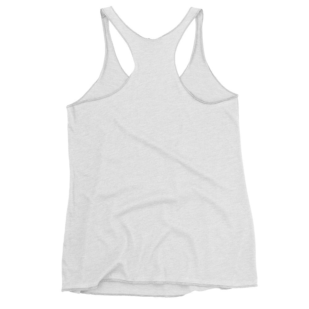 Proud Mom rainbow racerback tank, view 12 — Rose Gold Co