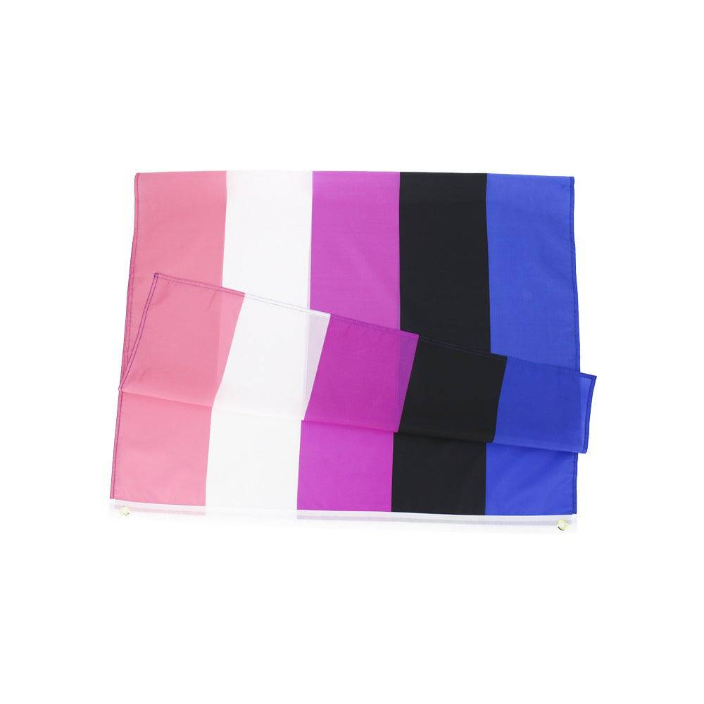 Genderfluid Flag 3x5ft - Rose Gold Co. Shop