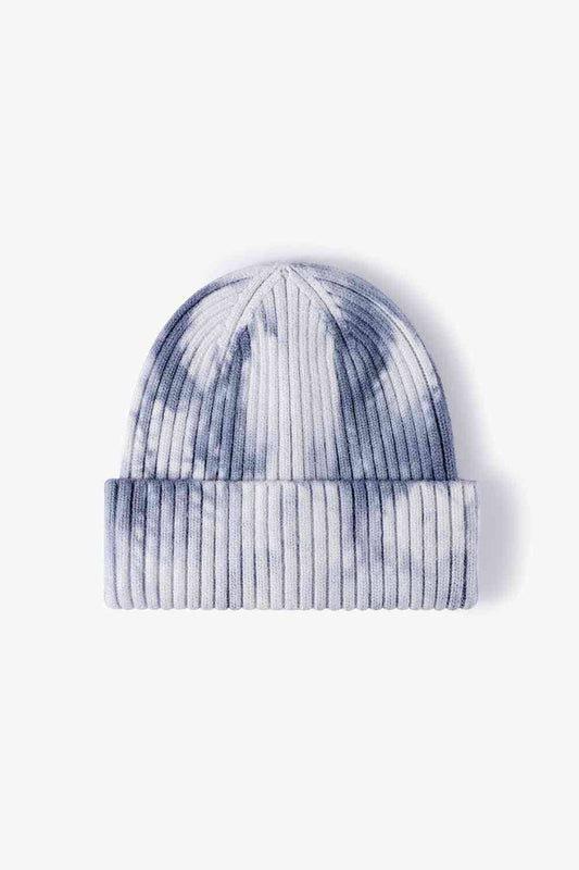 Tie-Dye Ribbed Cuffed Beanie - Rose Gold Co. Shop
